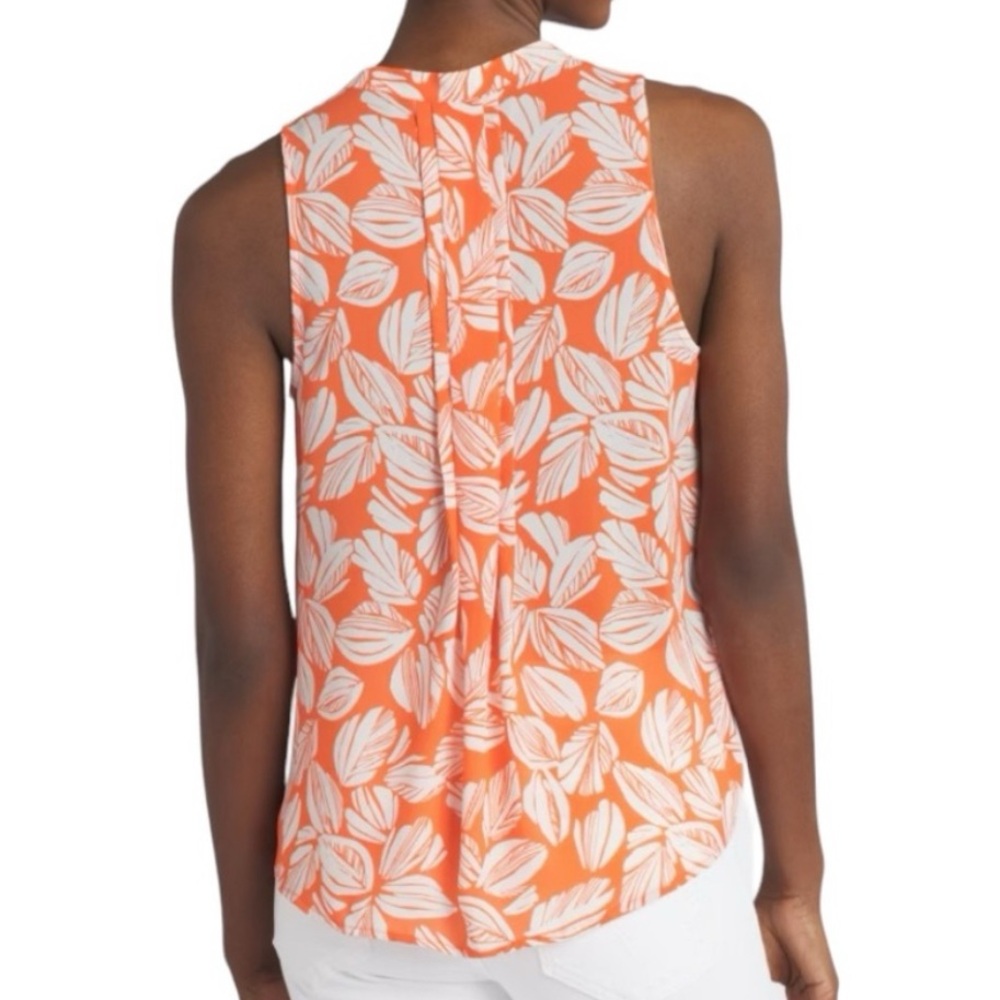 NEW…41 Hawthorn Breyson Pleated Detail Sleeveless Blouse - Picture 2 of 5